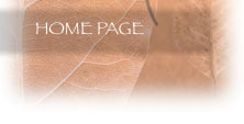 Close-up of a leaf with the words 'HOME PAGE' overlaid.